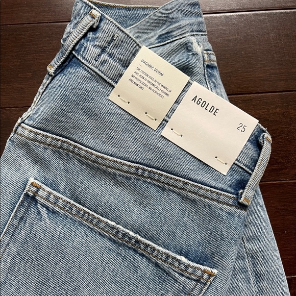 Agolde 90's loose fit Jeans NWT in light wash "Captured" - Picture 4 of 6